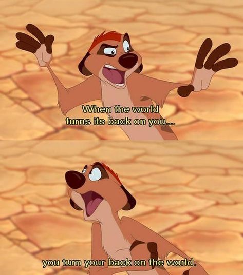 Timon Lion King Quotes, هاكونا ماتاتا, Il Re Leone, King Quotes, Funny Disney Memes, Lion King Movie, Disney Jokes, Disney Lion King, Quotes Disney