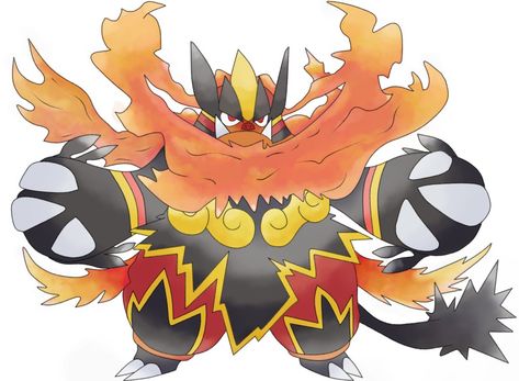 Mega emboar Emboar Pokemon, Mtg Altered Art, Pokemon Regions, Mega Evolution, Black Pokemon, Custom Toys, Dnd Art, Pokemon Characters, Pokemon Fan