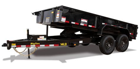 Big Tex Trailers | Dump Trailers Spare Tire Mount, Deep Cycle Battery, Dump Trailers, Double Barn Doors, I Beam, Lower Deck, Diamond Plate, Farm Machinery, Hydraulic Pump