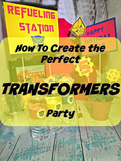 Transformer Roller Skating Party {Recap} Transformers Party Food, Transformers Party Games, Roller Skating Party Ideas, Transformer Birthday Party Ideas, Skating Party Ideas, Transformer Birthday Party, Transformers Decorations, Rescue Bots Birthday Party, Rescue Bots Birthday