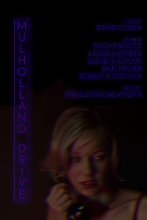 Mulholland Drive (2001) [2400 x 3600] (OC) Mulholland Drive, Movie Poster, Drive, For Sale