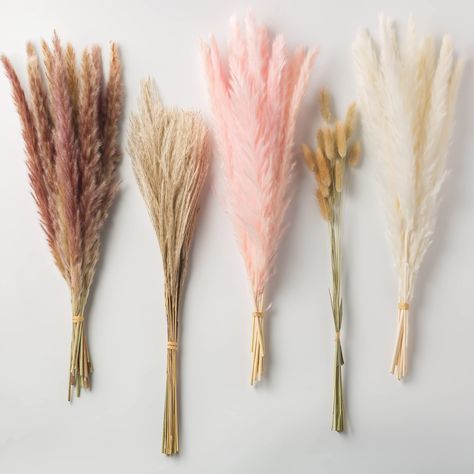 PRICES MAY VARY. 【Home decor】Our Pink pampas grass is made of 100% high-quality natural reed grass, the special hay manufacturing process makes the pampus grass decoration more fluffy and soft; unlike flower arrangements, dried pampas grass branches need no maintenance once they have feathered, So these soft and fluffy boho reed pampas grass can be easily placed in any setting for boho wall decor,spring decor,living room decor,Play an important role in wedding decorations. 【You will receive】Each Coral Pink Decor, Boho Wedding Blush Pink, Women’s Conference Decorations, Pink Thanksgiving Decorations, Light Pink Wedding Decor, Boho Baby Shower Centerpieces, Wedding Boho Decor, Pink Fall Decor, Pink Boho Wedding