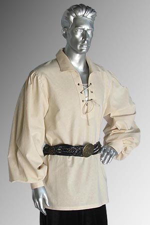 Medieval Pirate, Medieval Shirt, Pirate Wedding, Pirate Shirt, Lace Up Shirt, Medieval Garb, Medieval Clothes, Pirate Shirts, Laced Up Shirt