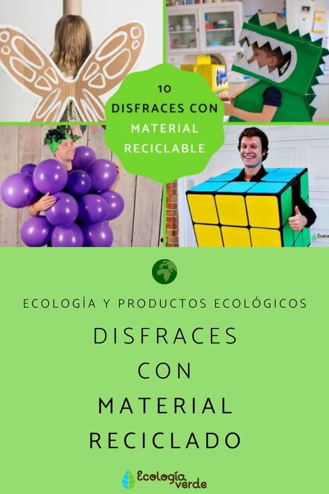 Con motivo del día de Carnaval, desde EcologíaVerde te traemos este artículo con ideas de disfraces con material reciclado para que puedas destacar entre tus amigos. Aquí 👇: #Carnaval #IdeasDisfracesCarnaval #IdeasCarnaval #DisfracesReciclados #DisfracesMaterialReciclado #DisfracesFaciles #DisfracesSencillos #EcologiaVerde #ManualidadesRecicladas