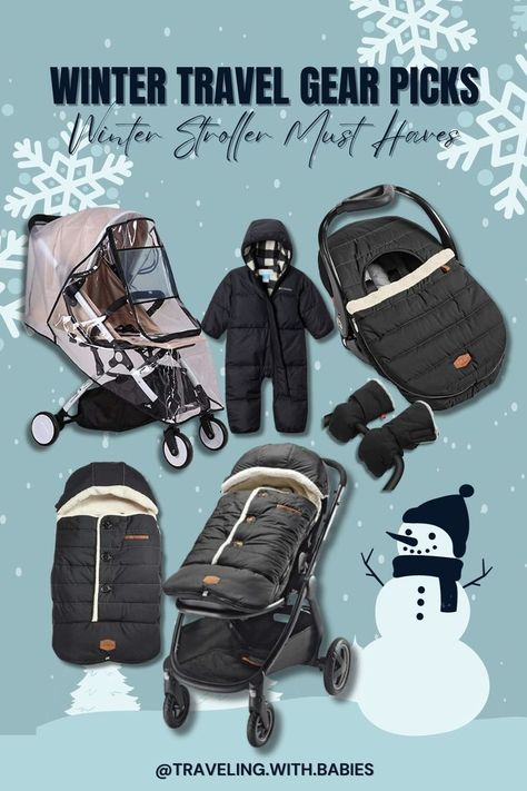 No reason to stop exploring during the winter with baby, but make sure that Baby had the right gear to last most of the day outside if you need to! Travel Prep, Infant Car Seat Cover, Infant Car Seat, Toddler Travel, Car Seat Cover, Winter Travel, Traveling With Baby, Travel With Kids, Travel Gear