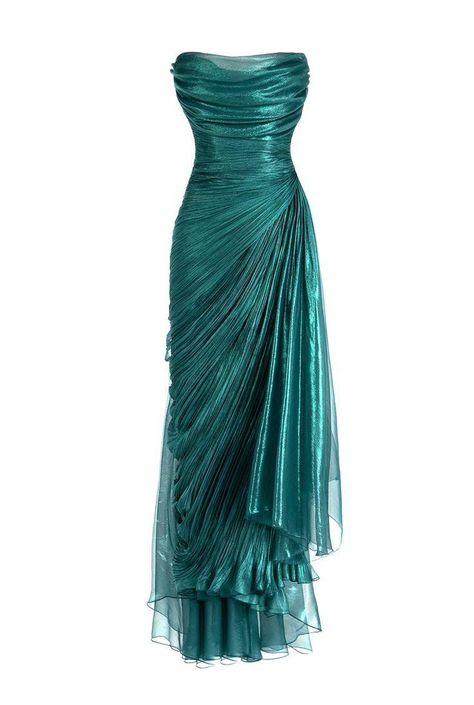 Strapless Evening Dress, Draped Midi Dresses, Prom Dress Inspiration, Glam Dresses, Style Outfits, Fancy Dresses, A Dress, Dream Dress, Pretty Dresses