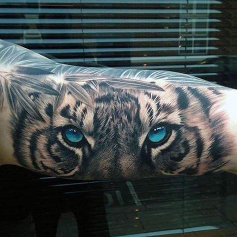 Mens Tiger Eyes Tattoo Ideas On Arm Yakuza Style Tattoo, Tattoo Bicep, Tiger Eyes Tattoo, Jaguar Tattoo, Inner Bicep Tattoo, Eyes Tattoo, Tiger Tattoo Design, Yakuza Tattoo, Sick Tattoo