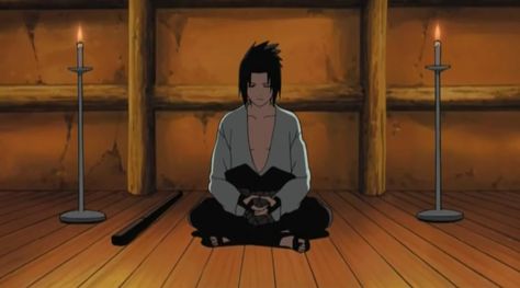 Sasuke meditating Sasuke Shippuden, Naruto Gif, Uchiha Sasuke, Uchiha Clan, Bd Comics, Naruto Shippuden Sasuke, Naruto Oc, Naruto Wallpaper, Naruto And Sasuke