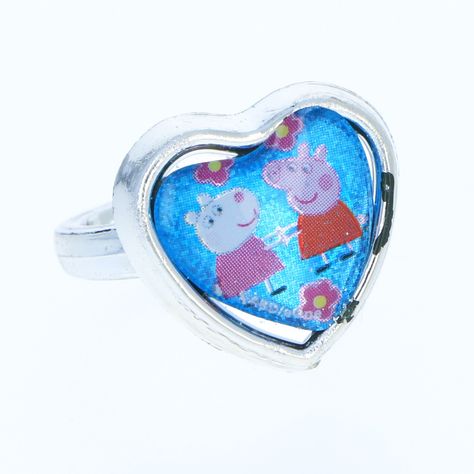 KidPlay Products 21pc Peppa Pig Rings and Earrings Set Days of The Week ** Want additional info? Click on the picture. (This is an affiliate link). #family Pig Ring, Pig Earrings, Themed Jewelry, Peppa Pig, New Toys, Hobbies And Crafts, Little One, Earring Set