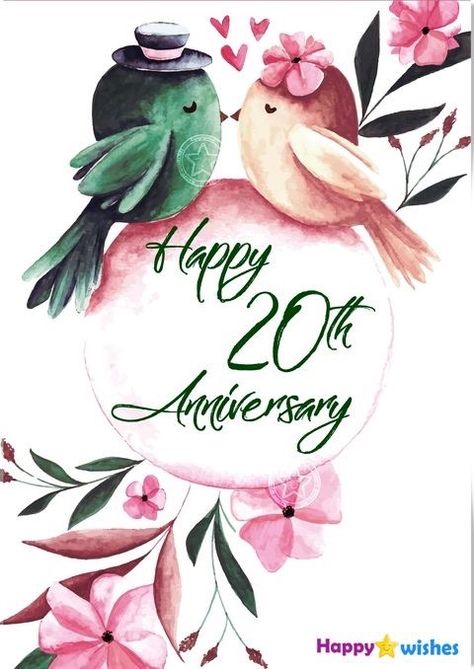 Happy 20th Anniversary Wishes, 20th Anniversary Wishes, 20th Anniversary Cards, Anniversary Wishes Quotes, Marriage Anniversary Quotes, Anniversary Wishes For Couple, Wedding Anniversary Greetings, 20th Wedding Anniversary Gifts, 20th Wedding Anniversary