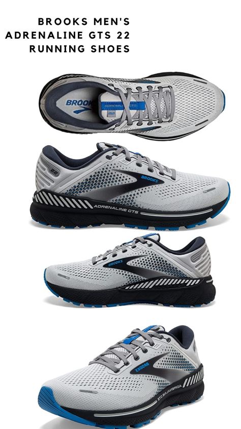 100% Synthetic

Made in the USA or Imported

Rubber sole

THIS MEN'S SHOE IS FOR: Runners looking for a smooth ride, with great cushion and trusted GuideRails support that won’t distract from the fun of the run. This Brooks Adrenaline GTS 22 is a certified PDAC A5500 Diabetic shoe and has been granted the APMA Seal of Acceptance. We recommend ordering Brooks running shoes 1/2 to one size larger than your dress shoe.

SUPPORT AND CUSHION: Provides just the right amount of stability and support, g Brooks Adrenaline, Shoe Palace, Brooks Running Shoes, Neutral Running Shoes, Brooks Running, Men's Shoe, Dress Shoe, The Run, Walking Shoes