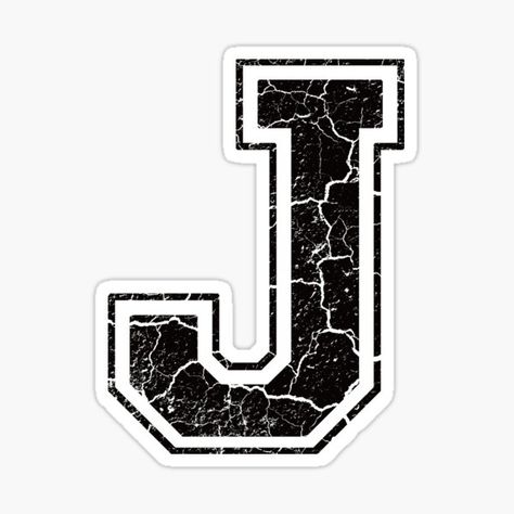 Letter J Stickers | Redbubble J Fonts Letter, Letra J Aesthetic, J Aesthetic Letter, J Letter Design, Letter J Font, Letter J Wallpaper, J Aesthetic, J Wallpaper Letter Iphone Aesthetic, J Sticker