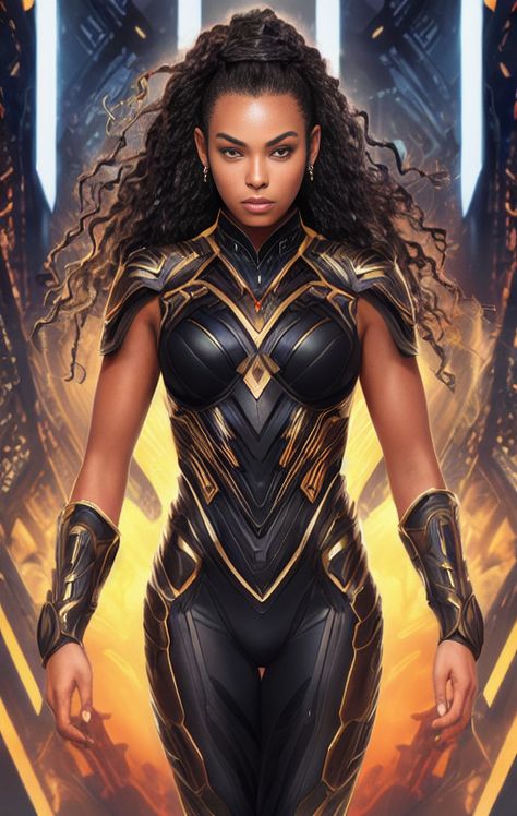 Black Panther Style, Black Superwoman, Female Black Panther, Shuri Black Panther, Hero Outfits, Black Superheroes, Character Styles, Black Panther Art, Superhero Costumes