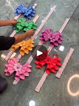 Classroom Birthday, Diy Butterfly, Paper Butterfly, Centerpiece Ideas, Easy Craft, 3d Paper, 3d Projects, Idea Diy, Paper Projects