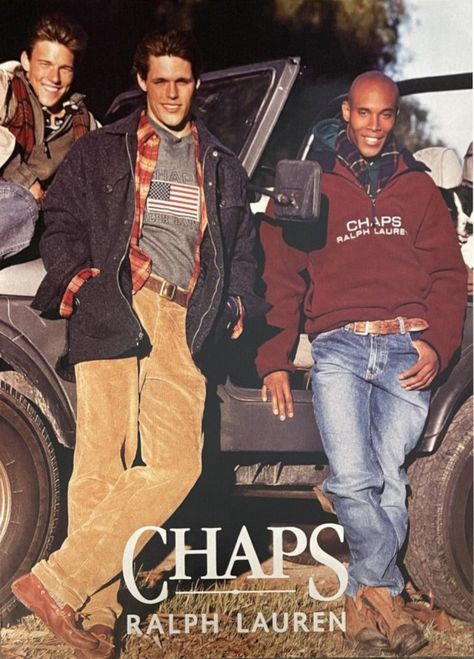 Ralph Lauren Ads 90s, Ralph Lauren Style Men, Ralph Lauren Ad Campaigns, Vintage Ralph Lauren Ads, Ralph Lauren Ad, Old Ralph Lauren, Ralph Lauren Ads, 80's Party Outfit, Manish Fashion