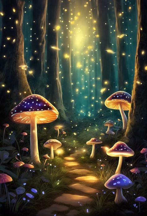 Enchanted Glowing Forest Check more: https://paintlyx.com/enchanted-glowing-forest/ Enchanted Forest Graphic Design, Magical Forest Drawing, Enchanted Forest Drawing, Mystical Forest Art, Enchanted Forest Painting, Glowing Forest, Ethereal Forest, Enchanted Forest Theme, Alison Wonderland