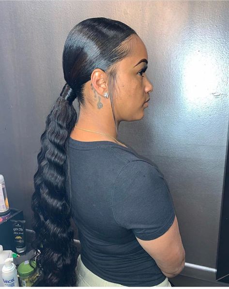 Low Weave Ponytail, Blonde Weave Hairstyles, Extended Ponytail, Blonde Weave, Pretty Ponytails, Side Pony, Weave Ponytail Hairstyles, Weave Ponytail, Pony Tails