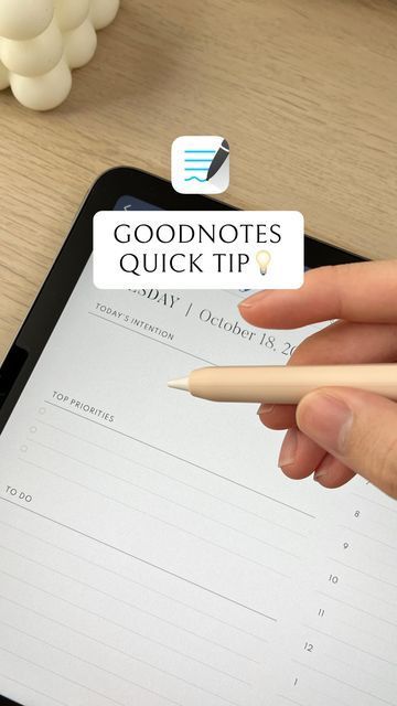 Digital Planning Tools on Instagram: "Save & Share this Goodnotes tip!💡✨ Here is how to quickly switch back to the tool you used last using double-tap gesture near the tip of your Apple Pencil ✍🏼 (Double tap works only in supported apps like Notes, GoodNotes5 @goodnotes.app, etc.) 〰️ #goodnotes #goodnotes5 #goodnotesplanning #goodnotestips #goodnotesplanner #digitalplanning #digitaljournaling #ipadplanner #digitalplannercommunity" Planning Hacks, Ipad Tutorials, Notes Planner, Planning Tools, Hacking Computer, Digital Planning, Read Later, Digital Journal, Good Notes