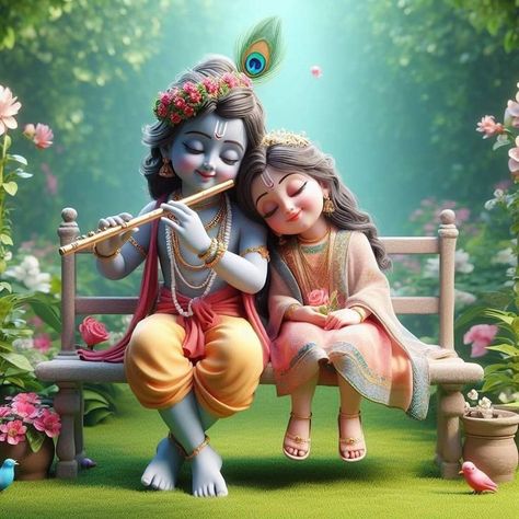 Cute Krishna And Radha, Krishna Radha Images, Cute Radha Krishna Images, Cute Krishna Dp, Little Radha Krishna, Little Krishna Cute Pics, Janmashtami Images Hd, Rukmani Krishna, Cute Baby Krishna