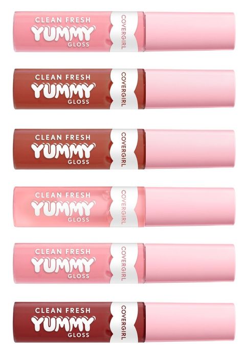 Walmart Lip Gloss, Cover Girl Yummy Gloss, Yummy Cover Girl Lip Gloss, Clean Fresh Yummy Gloss, Yummy Gloss, Covergirl Lip Balm, Yummy Lip Gloss Covergirl, Covergirl Yummy Gloss, Covergirl Lipgloss