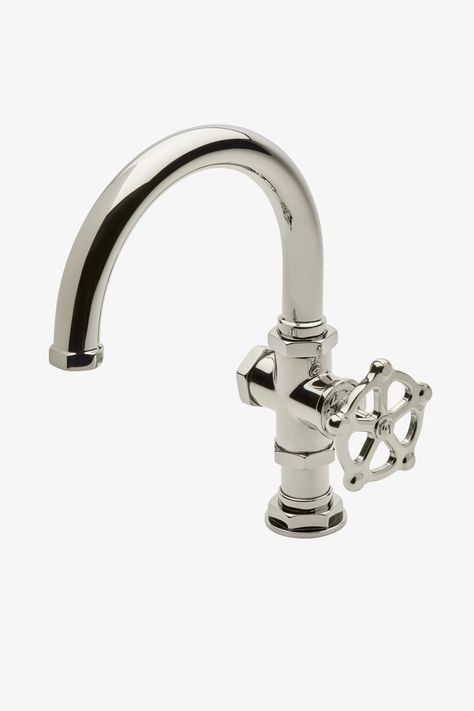 Regulator | Waterworks Unique Bathroom Faucets, Materials Board, Waterworks Bathroom, Bar Faucet, Trifold Mirror, Black Kitchen Faucets, Luxury Bar, Bar Faucets, Metal Cross