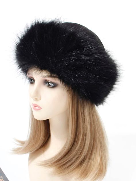 Solid Fuzzy HatI discovered amazing products on SHEIN.com, come check them out! Fuzzy Hat, Fashion Things, Berets, Gothic Outfits, Black Hat, Tank Top Cami, Winter Women, Halter Top, Fashion Inspo Outfits