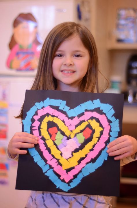 Kindergarten Valentines, Valentine Art Projects, February Crafts, Easy Valentine Crafts, Valentine's Day Crafts For Kids, Preschool Valentines, Valentine Activities, Valentine Crafts For Kids, Mothers Day Crafts For Kids