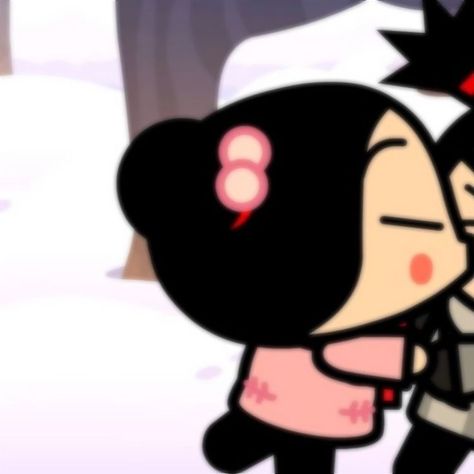 Puca And Garu Matching Icons, Pucca Y Garu Icons Goals, Pucca And Garu Matching Pfp, Pucca Matching Pfp, Pucca And Garu Matching Icons, Pucca X Garu Cartoon, Pucca And Garu, Hello Kitty Tattoos, Duos Icons