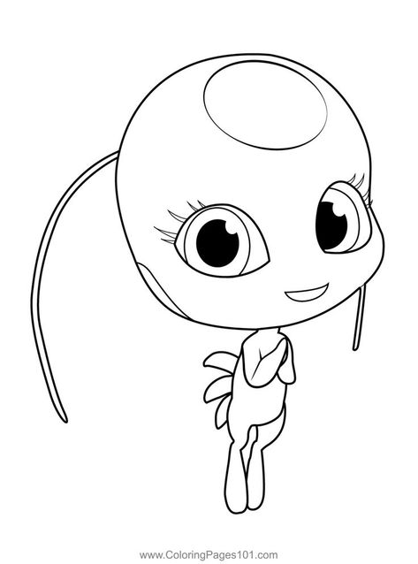 Tikki Kwami Miraculous Ladybug Coloring Page Tiki Miraculous Ladybug Drawing, Miraculous Ladybug Tikki Drawings, Miraculous Ladybug Art To Draw, Drawing Miraculous Ladybug, Miraculous Kwami Drawings, Tikki Miraculous Drawing, Kwamis Drawings, Miraculous Ladybug Coloring Pages Kwamis, Kwami Coloring Pages