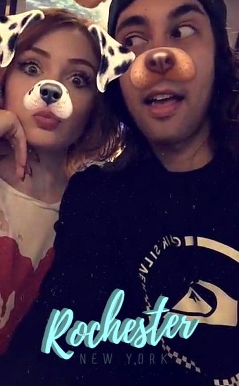 Vic Fuentes & his girlfriend Danielle on Snapchat Pierce The Veil, The Veil, Interesting Art, How To Make An, Tree Branches, Veil, Snapchat, Art, Vic Fuentes