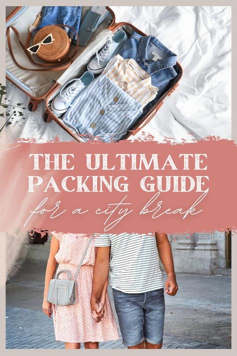 packing guide for a city break City Break Packing, Greece Travel Guide, Packing Guide, Cuba Travel, Beautiful Travel Destinations, Travel Reading, Hit The Road, Travel Info, Next Holiday