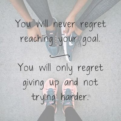 You will never regret reaching your goal Reach Your Goals Quotes, Goal Quotes, Healthy Motivation, Gym Humor, Motivation Fitness, Fitness Motivation Quotes, Health Motivation, Fitness Quotes, Losing Weight