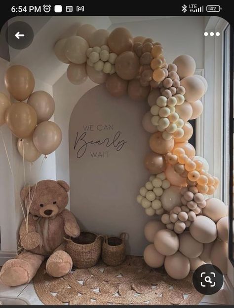 Small Teddy Bears, Giant Teddy Bear, Giant Teddy, Balloon Arch, Teddy Bears, Stuffed Animals, Shower Ideas, For Girls, Bears