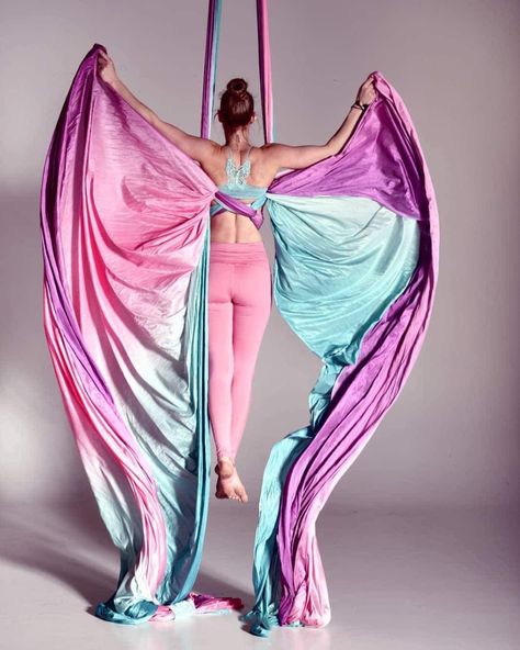 Amazon.com : Ombre Aerial Silks Hand Dyed Aerial Fabrics for Aerial Yoga, Aerial Yoga Hammock, Aerial Acrobatic, Circus Arts, Aerial Dance (Fairy Floss Omber) : Sports & Outdoors Aerial Aesthetic, Castle Photoshoot, Silk Dance, Silk Yoga, Yoga Aerial, Aerial Gymnastics, Silk Dancing, Aerial Yoga Hammock, Yoga Hammock