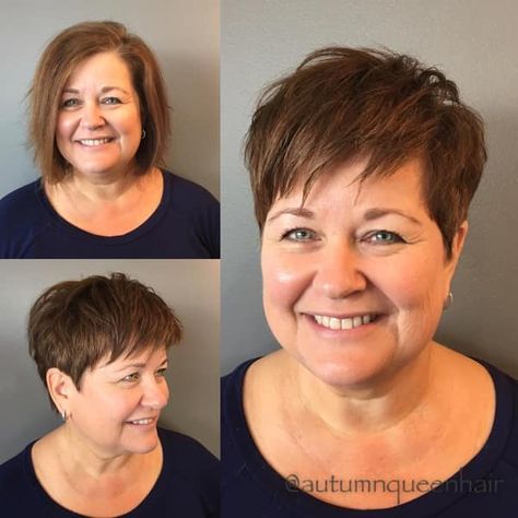 40 Gorgeous Hairstyles for Women over 50 with Round Face Grey Bob Hairstyles, Short Hairstyles Over 50, Classic Bob Haircut, Pixie Haircut For Round Faces, Gorgeous Hairstyles, Beautiful Haircuts, Long Pixie Cuts, Bangs With Medium Hair, Hairstyles For Women Over 50