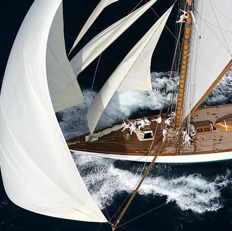 Sailboat Racing, Classic Sailing, Classic Yachts, Sailing Vessel, Classic Boats, Boat Race, Yacht Boat, Tall Ships, Sailing Yacht