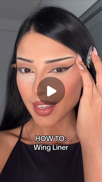 Krystal K Makeup on Instagram: "HOW TO: Winged Liner 🫶 this is one of my techniques I love using when doing winged liner - I slightly alter this when working with different eye shapes! Have you tried doing your wing like this?" How To Do An Eyeliner Wing, Wing Liner Makeup, How To Do Winged Eyeliner, Eyeliner Wing, Different Eye Shapes, K Makeup, Eyeliner Guide, Winged Eyeliner Tutorial, Diy Wings