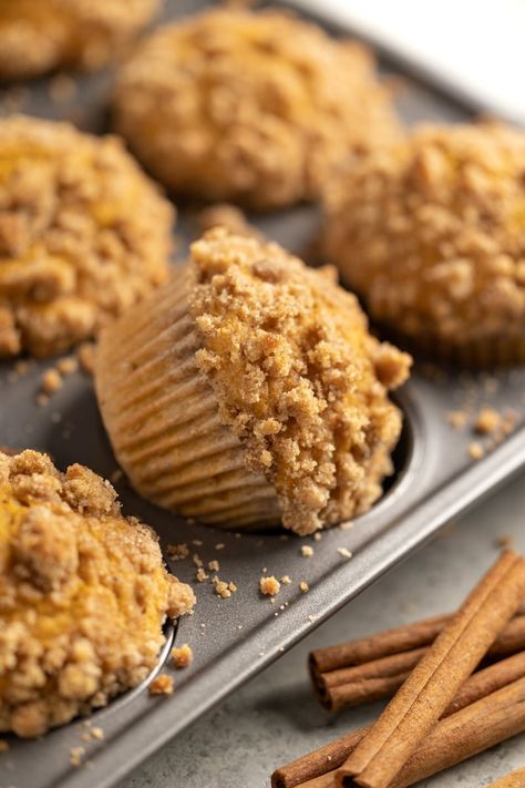 Perfect Pumpkin Muffins - The Stay At Home Chef Homemade Pumpkin Muffins, Cook Pumpkin, The Stay At Home Chef, Pumpkin Streusel Muffins, Pumpkin Muffins Easy, Pumpkin Delight, Stay At Home Chef, Moist Pumpkin Bread, Pumpkin Muffin Recipes