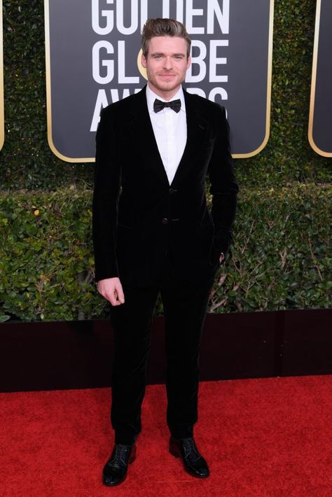 2019 Golden Globe Awards Red Carpet | ETCanada.com Golden Globes 2020, Golden Globes Red Carpet, Sandra Oh, Richard Madden, Entertainment Tonight, Gillian Anderson, Stylish Boys, Golden Globe, Golden Globe Award