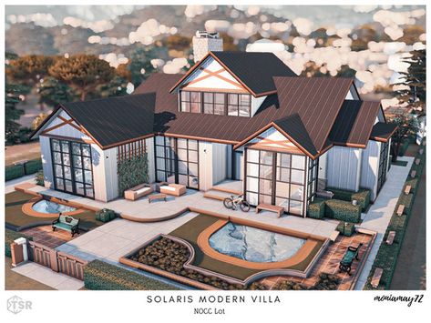 Sims 4 Circle House, Sims 4 Lots Base Game, Sims 4 Cc Build Mode Exterior, Sims 4 Cc House Build, Sims 4 House Cc Download, Sims 4 Houses Cc, Sims 4 Lots Cc, Sims 4 Free Mods, House Sims 4