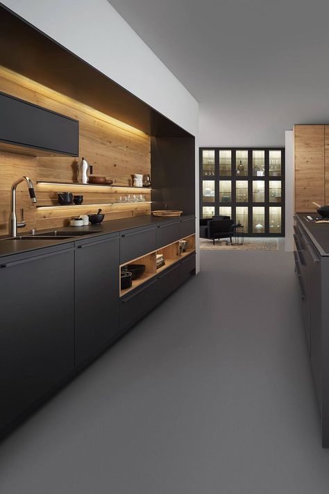 Kitchen Cabinets Dark, Gray Kitchen Cabinets, Серая Кухня, Modern Kitchen Cabinet Design, Gray Kitchen, Modern Kitchen Cabinets, Dark Kitchen Cabinets, Grey Kitchen Cabinets, Luxury Kitchen Design