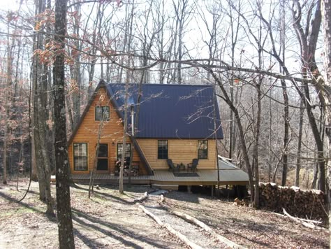 modified a frame cabins | Re: 20x32 A frame cabin Central KY Frame Cabins, A Frame Cabins, A Frame House Plans, Frame Cabin, Cabin Living, A Frame Cabin, A Frame House, A Cabin, Tiny House Cabin