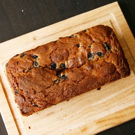 blueberry bread Blueberry Quick Bread, Bread Desserts, Healthier Baking, Blueberry Bread, Muffin Bread, Breakfast Of Champions, Whole Wheat Bread, Sweet Breads, Wheat Bread