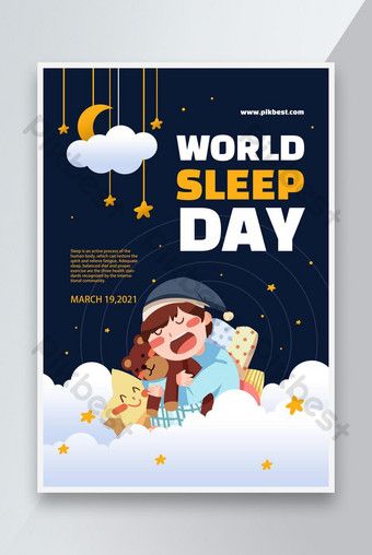 World Sleep Day, Good Night World, Background Psd, City Cartoon, About World, Social Post, Pride Day, Moon Poster, Cartoon Posters