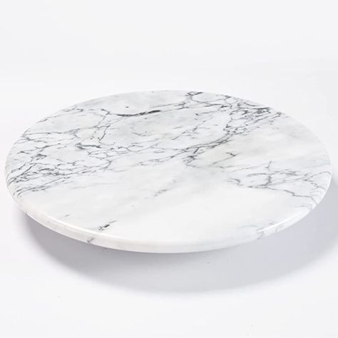 Amazon.com: jalz jalz 12'' Marble Lazy Susan Kitchen Turntable : Home & Kitchen Marble Lazy Susan Decor, Lazy Susan Decor, Lazy Susan For Table, Bathroom Counter Ideas, Kitchen Turntable, Table Lazy Susan, Lazy Susan Organizer, Lazy Susan Kitchen, Marble Lazy Susan