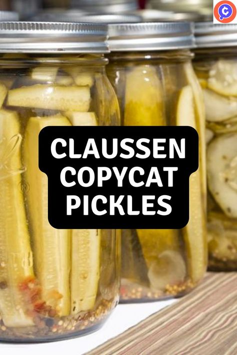 If Claussen pickles are up your alley, this copycat recipe promises a spot-on rendition. The flavor is important, but the slicing method is crucial. To achieve the most accurate mimic, slice the cukes lengthwise before transforming them into pickles. Pickling Brine Recipe, Claussen Pickles, Pickle Brine, Pickle Recipes Homemade, Pickle Recipes, Cucumber Canning, Canning Pickles, Brine Recipe, Pickle Recipe