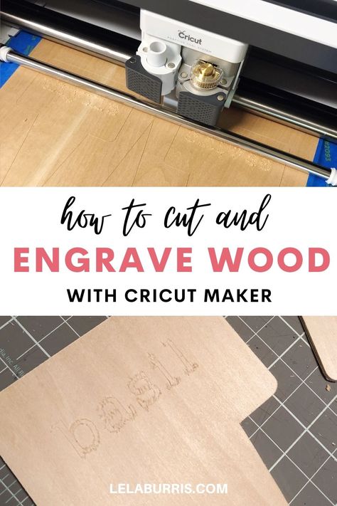 how to engrave wood with Cricut Maker Engrave Wood With Cricut Maker, Chipboard Cricut Projects, Basswood Projects Cricut Maker, Basswood Cricut Projects, Cricut Basswood Projects, Basswood Cricut, Wooden Cricut Projects, Engraving With Cricut Maker, Cricut Basswood