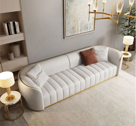 The best couches on this list range from luxury velvet statement pieces to comfy lounge couches that are perfect for sprawling out on. Luxury Sofa Modern, Trendy Sofas, Latest Sofa Designs, Luxury Furniture Sofa, Modern Sofa Designs, Set Sofa, Leather Sofa Set, Living Room Sofa Design, Sofa Set Designs