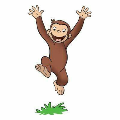 No More Monkeys Jumping On The Bed, Curious George Birthday Party Ideas Cake, Curious George Cartoon, Monkey Pics, Cartoon Baby Animals, Cartoons Drawing, Curious George Birthday Party, Jumping On The Bed, Monkey Jump