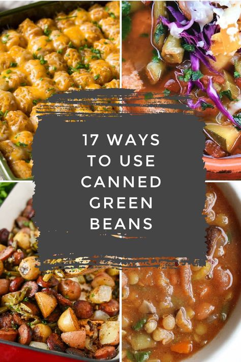 Recipes That Use Green Beans, Dressed Up Canned Green Beans, Using Canned Vegetables, What To Do With Canned Green Beans, Canned Green Bean Recipes Healthy, Canned Green Bean Recipes Side Dishes, Canned Peas Recipe Side Dishes, Canned Green Beans Recipe Ideas, Canned Veggie Recipes